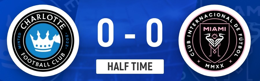 星空体育下载-半场-迈阿密0-0夏洛特 苏亚雷斯推射造险阿巴达失单刀